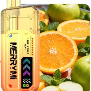 Merrymi Mecha X 36000 Puffs Lime Apple Mint Vape