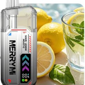 Merrymi Mecha X 36000 Puffs Sour Lemon Mojito Vape