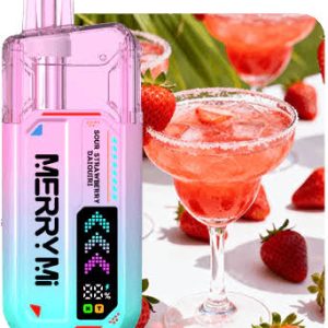Merrymi Mecha X 36000 Puffs Sour Strawberry Daiquiri Vape
